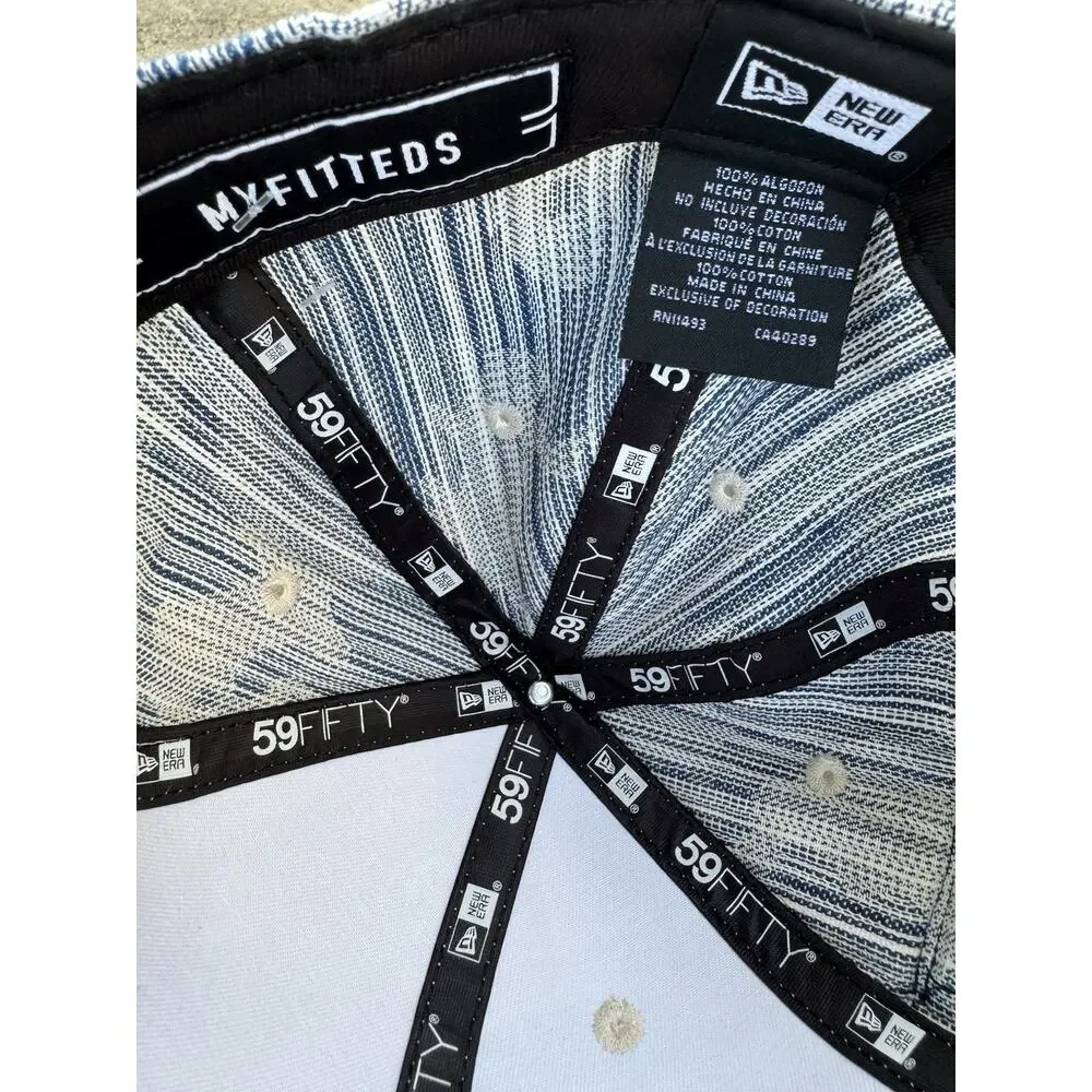 NEW YORK YANKEE ELITE SERIES DENIM TEARS X CPFM X LEVIS INSPIRED NEW ERA CAP